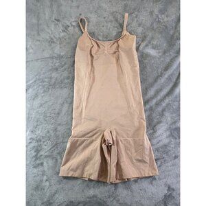 Spanx Shapewear Women's Large Nude full body sculpt b Sara Blakely